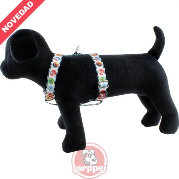 Arppe Arnes para Perros Nylon HOT CHILI TALLA 2020 - Recomendado para Perros que Tirán de la Correa - 1