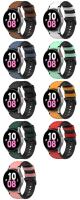 Correa De Reloj Samsung Galaxy Watch 7 6 5 pro 40mm 44mm Band Watch6 4 Classic 47/43/46mm Silicone + Cuero Reemplazo De Cadena De Pulsera - details 6