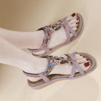 Sandalias muje,Sandalias Cómodas, Elegantes y Versátiles,Adecuado para ir de compras y pasear en verano,Boda,Fiesta - details 5