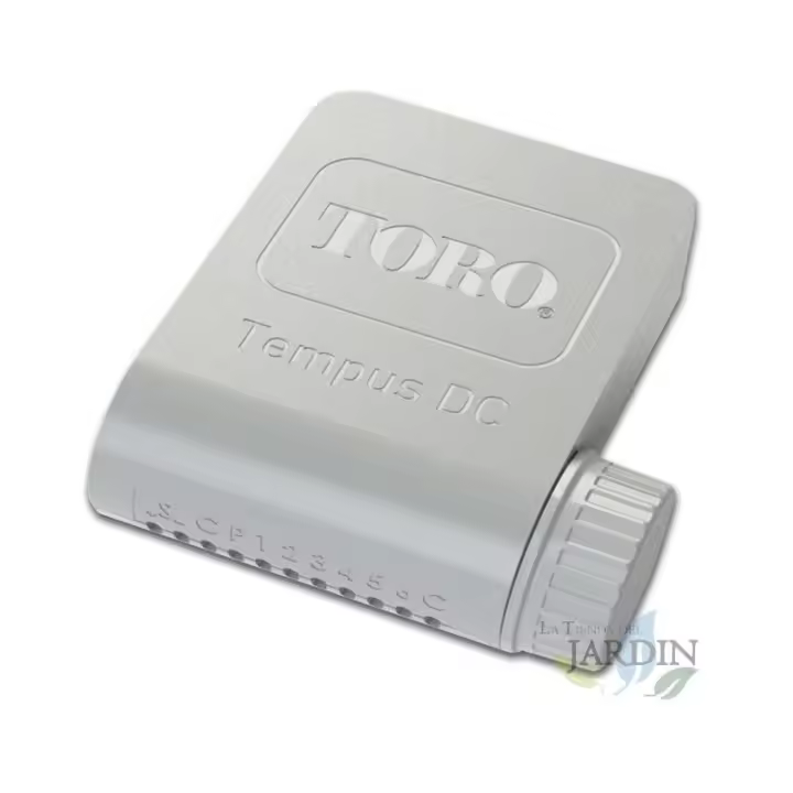 TORO Programador Tempus DC Toro a bateria 2 zonas bluetooth, TEMP-2-DC | Temporizador riego automático - 1