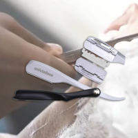 Cuchilla De Afeitar Dural Edge Spring Design Antideslizante Para Peluquería Eliminación De Vello En Cuerpo Cara Axilas Y Cejas - details 0