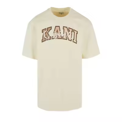 Camiseta Karl Kani Serif Originator Tee off white KM242-001-1 - 1