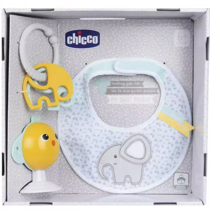 Set de regalo Chicco - Feeding Gift Set experiencias de alimentación infantil - 1
