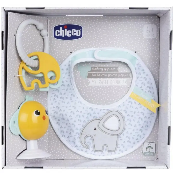 Set de regalo Chicco - Feeding Gift Set experiencias de alimentación infantil - 1