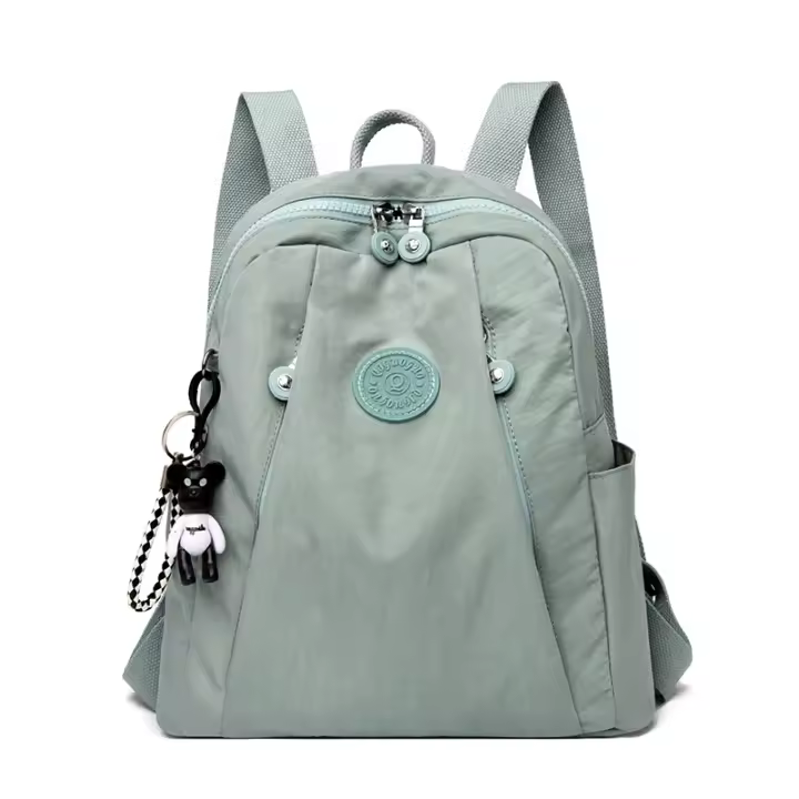 Mochila De tela de Nailon impermeable para Mujer, Morral Escolar de moda para Chicas adolescentes, Bolso de hombre de alta calidad - 1