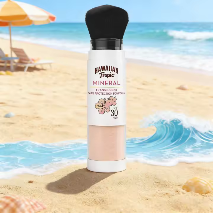 Hawaiian Tropic - Brocha Mineral SPF 30 - 1