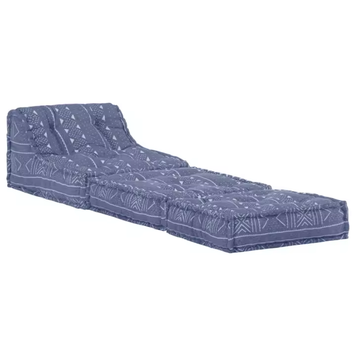 vidaXL Puf modular Color Mosaico,  Gris,  Beige y mas Cojín Decorativo de Asiento Cojines de muebles de salon - 1
