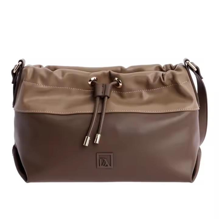 Bolso bandolera para mujer DON ALGODON Avelia de piel sintética con cremallera - 1
