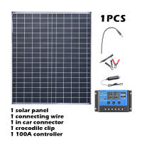 Panel Solar De Polícrystalino 20W Alta Eficiencia Para Recarga 12V Para RV Barco Luces Del Jardín Sistemas Off-Grid - details 2