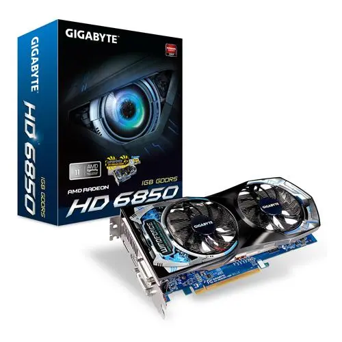 Gigabyte GV-R685D5-1GD | 1GB GDDR5 memory and 256-bit memory interface - 1