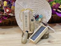 Pack de 10 miniaturas de bebida con estuche de dominó en bolsa de regalo con lazo - Regalos originales para invitados de bodas, cumpleaños, bautizos, comuniones - details 2