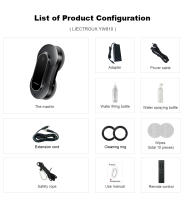 LIECTROUX YW810 Limpiacristales Control Remoto Robot, Rociador de Agua de 2 Vías, Fregado en Seco y Húmedo, Ruta de IA, 2800pa Succión Electrico Navegación Inteligente Maquina con App y Mando, Múltiples Formas de Protección de Seguridad, Negro - details 40