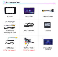 Junsun AI Voice Car Radio Stereo For Peugeot 2008 208 2012 2013 2014 2015 2016 2017 2018 Car Auto Radio Built-In Wireless Carplay For Apple & Android Auto Automotive Multimedia Touch Screen 360 camera Car Intelligent Systems With GPS Navigation - details 25