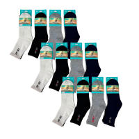 Set de 3 o 12 Calcetines 18 Estilos Diferentes De Calcetines Sneaker Longitud Media, Tamaño Universal: Hombres 40-46 o Mujeres 35-40, Transpirables y Cómodos para Hombre y Mujer Multicolor (Color Al Azar, No Se Puede Elegir) - details 10