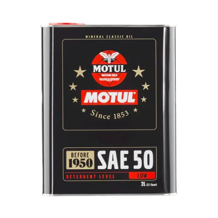 Motul Aceite De Motor Sae 50 Classic 2l - 1