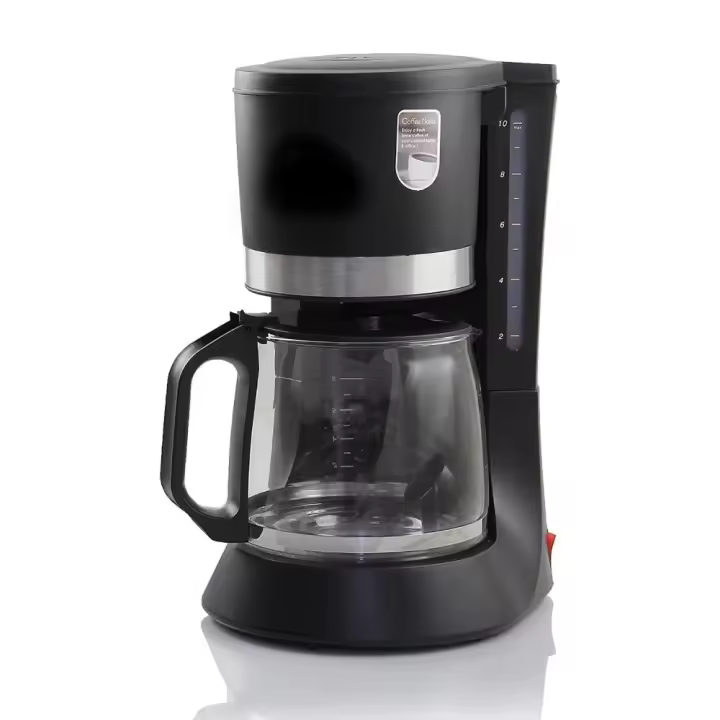 GREATOOL Cafetera de goteo. De 2 a 12 tazas. 750W, Filtro permanente. Antigoteo. Jarra con tapa. Filtro suspendido - 1