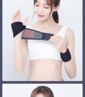 Muñequeras deportivas para hombres y mujeres, calentadores de muñeca magnéticos para la fiebre, fundas de tendón de Marlene - details 4