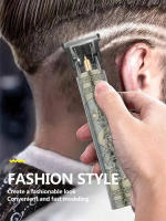 T9 Afeitadora Eléctrica USB Para Hombres Recortadora De Pelo Recargable Trimmer De Barba Barbería Corte Rápido Tiempo De Uso 45 Mins - details 0