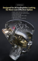 KZ EDX Lite Auriculares De Bass HIFI Estéreo Intra-auriculares Para Música Escenario Deportes Y Gaming Con Micrófono - details 0