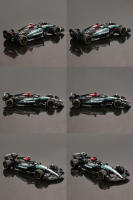 Modelo De Coche De Colección Bburago 1:43 Mercedes-AMG Petronas F1 Team W15 2024 #44 Hamilton #63 George Russell Aleación Die Cast Juguete - details 4