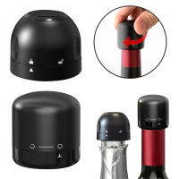 Set De 1/2 Tapones De Vació Para Botella De Vino Y Champaña Tapón Ecológico a Prueba De Fugas Que Retienen La Frescura Del Vino - details 0