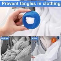 Bola De Peluche Para Lavar Ropa Eliminador De Pelo De Mascotas Reutilizable Filtro De Lavadora Adecuado Para Gatos Y Perros - details 3