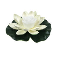 Lámpara Flotante De Loto Falso Con LED Para Piscina Y Jardín Lámpara Subacuática Autónoma Para Paisaje Micro Flores Flotantes - details 11