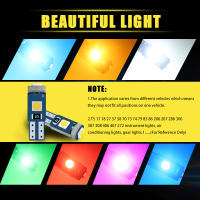 10x Bombilla LED T5 W3W W1.2W Para Aire Acondicionado Luz De Botón Instrumento LED De Tablero Indicador De Advertencia Canbus Universal 12V Colores Variados - details 4