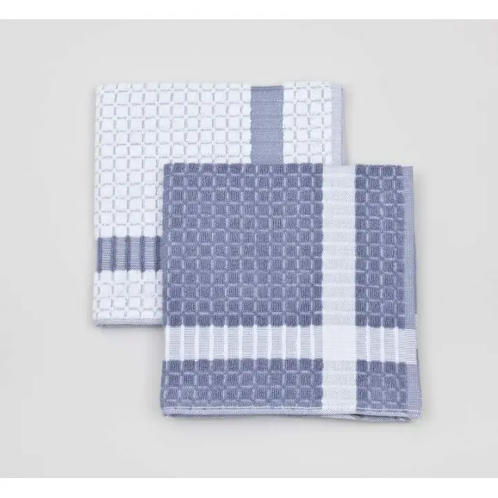 TEXTURA Set 2 trapos Sam color azul - 1