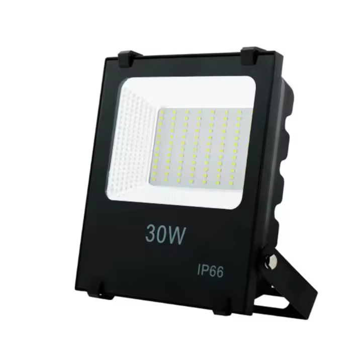 IluminaShop - Foco proyector LED SMD Sanan Pro 30W 100Lm/W - Protección IP65 - Temperatura de Color (Kº): Blanco Frío 6000K - 1