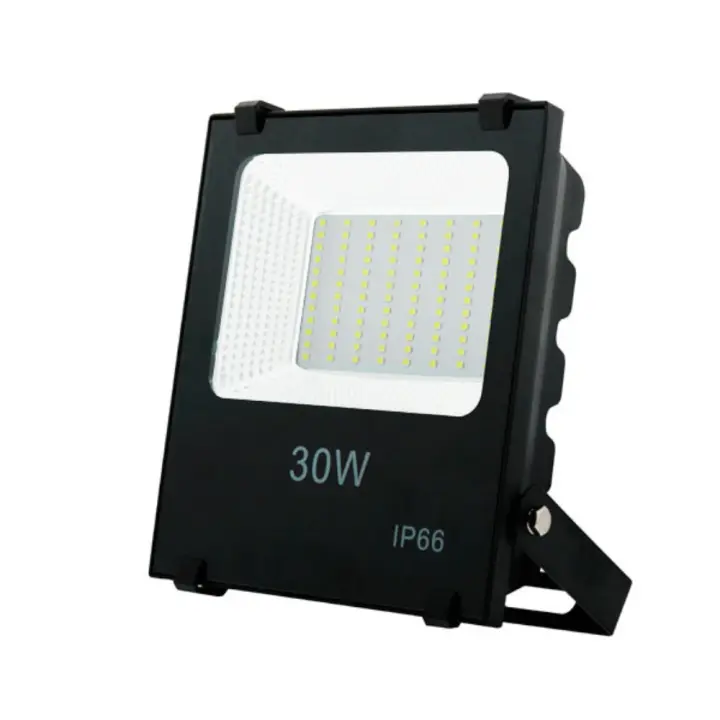 IluminaShop - Foco proyector LED SMD Sanan Pro 30W 100Lm/W - Protección IP65 - Temperatura de Color (Kº): Blanco Frío 6000K - 1