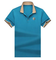 Camisa Polo Para Hombre Con Bordado De Manga Corta Estilo Inglés Anti-Pelusa Suave Para Primavera Y Verano Talla Regular - details 1