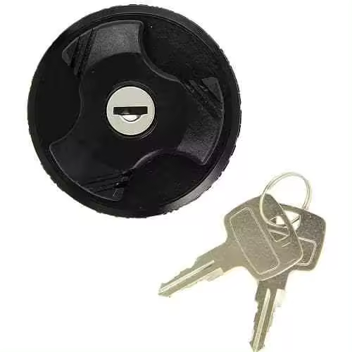 AUTOZOCO Tapon deposito de gasolina con llave, Tapón de combustible con llave, Compatible con Abarth, Alfa Romeo, Citroen, Fiat, Ford, Iveco, Lancia, Peugeot, OEN 191201551A - 1