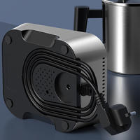 Espumador de Leche Electrico, 550w, Milk Frother, Espumador Automatico con Taza Inalambrica 700ml, Con Cable en Base, Batidor Electrico 2 en 1, Calienta y Espuma para Leche, Cafe, Chocolate. - details 2