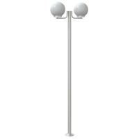 vidaXL Farolas de exterior 3 unidades acero inoxidable 215 cm - details 5