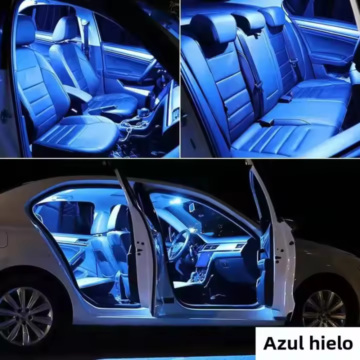 Luz Interior LED Para Coche Canbus Para Peugeot Partner MK1 MK2 MK3 1996-2020 Accesorios Sin Errores De Canbus Alta Calidad 3014 - 1