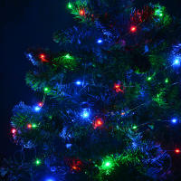 Luces De Cadena De Hadas 1000/500LED Para Decoración De Navidad Exterior Impermeables Con Control Remoto Para Árbol Calle Boda Fiesta - details 22