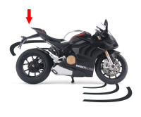 Modelo De Motocicleta V4S Panigale a Escala 1/12 Juguete De Metal Con Sonido Y Luz Regalo De Cumpleaños O Navidad Para Niños Tamaño Aproximado 17.5*6.5*9CM - details 7