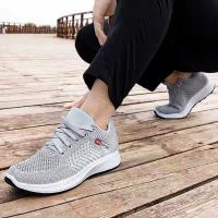 Zapatos Casuales Para Hombre Primavera/Otoño Transpirables Antideslizantes Cómodos Y Moda Para Caminar Al Aire Libre Con Correa - details 6