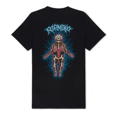 Camiseta RipNDip Nervous System Tee Negro Black TSRIPNERSY-BLA - 1