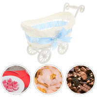 Cestas De Almacenamiento De Paja Para Carro De Bebé Fiesta Decoración Personalizada Organizador De Alimentos Secos Y Frutas Regalo Para Baño De Mocoso - details 1
