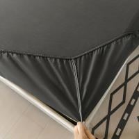 VOLARY - Funda de colchón impermeable para cama doble queen y king de 90/135/150/180cm - Material 100% ALGODON - Protector de hoja elástico - Fabricado en China - details 2