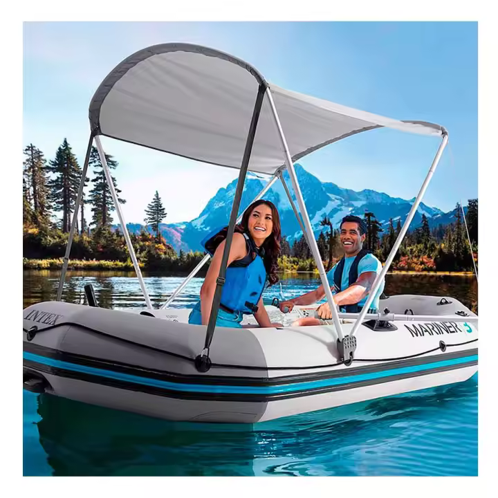 Toldo para barco Intex gris 142x160x142 cm - 1