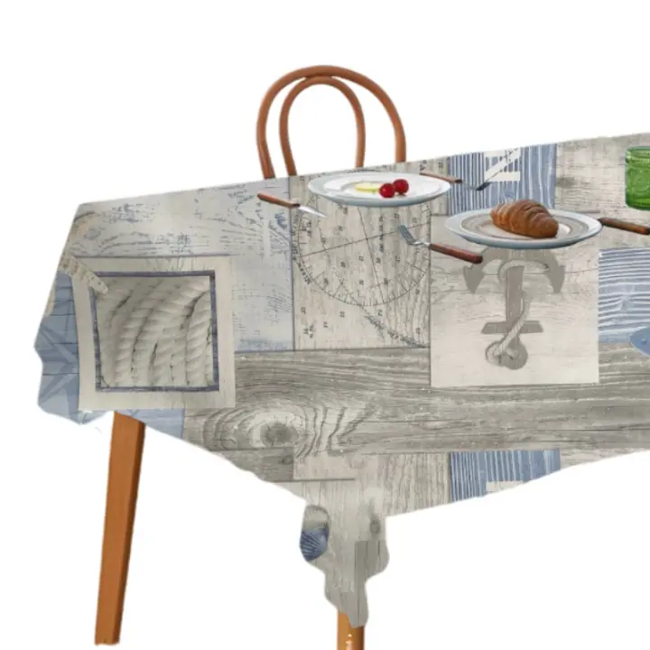 LILI HOME Mantel PVC Antimanchas – Modelo Florista. Ancho Fijo: 140 cm, ideal para la mayoría de mesas estándar. Hule resistente, con diseño antimanchas y fácil de limpiar. Protege la superficie de líquidos y suciedad. - 1