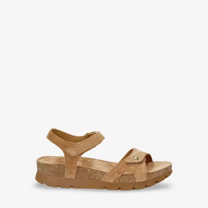 Sandalia Panama Jack Sulia En Piel Velour - 1