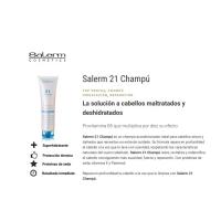 CasaSofia- Pack Salerm 21 reparación champú 300ml.y mascarilla 200ml. Pack CasaSofia- Salerm 21 nutrición e hidratación capilar formado por Champú Salerm 21 con ácido hialurónico y mascarilla Salerm 21. - details 3