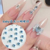 Lote De 10 Piezas De Gemas Para Uñas Azules Lujo Adornos 3D Para Decoración De Uñas Glitter Manicura Joyería De Uñas DIY Tamaño 9mm 10mm X 12mm - details 3
