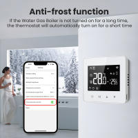 Termostato Inteligente AVATTO Tuya WiFi/ZigBee Para Calentadores De Agua Y Gas Batería De Bajo Consumo Compatible Con Alexa Google Home Alice - details 10
