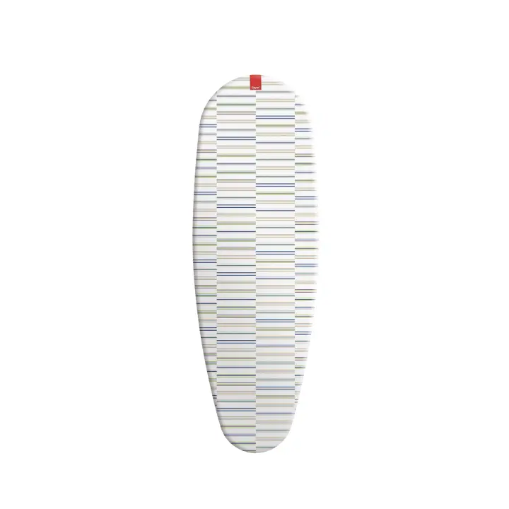 Rayen  Funda Tabla de Planchar Universal  Funda de Planchar Ajuste EasyClip  2 capas: 100% Algodón con Espuma  Tejido Microperforado  Medida: 130 x 47 cm  Estampado Blanco - 1