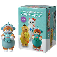 Figura De Anime Miniatura Mfusand Shark Cat Cos Sanrio En Caja Sorpresa Ornamento De Animal Fruta Juguetes Para Niños Regalo De Cumpleaños - details 2